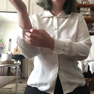 Vintage white blouse